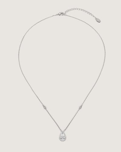 Elegant women's necklace in silver