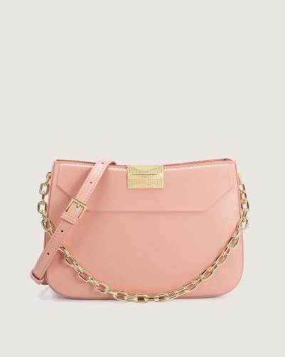 Elegant pink women's bag