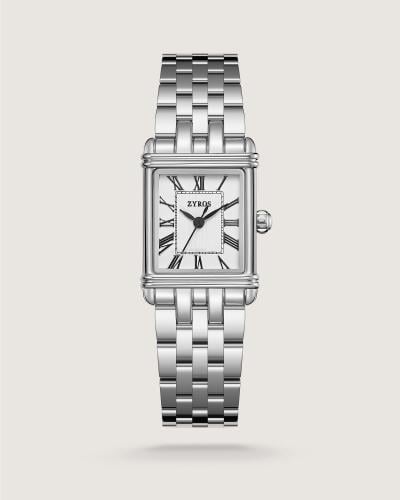 Shamoukh women's watch, steel, silver color