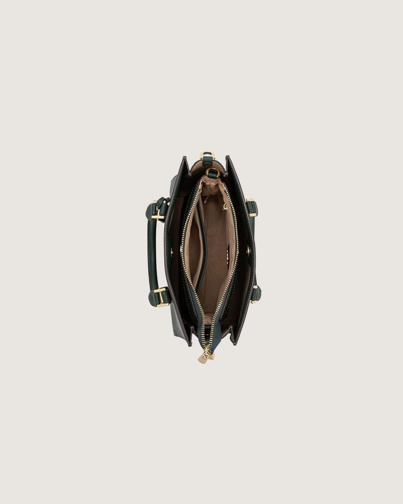 Two-piece bag set in green