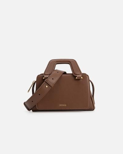 Practical women's bag in brown | Zyros