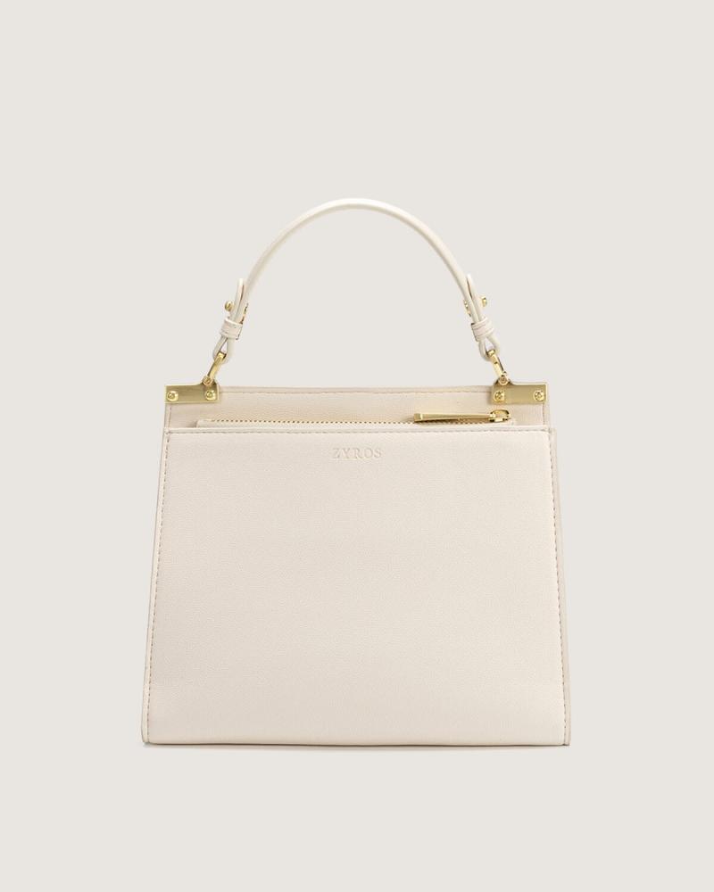 A stylish women's bag in beige