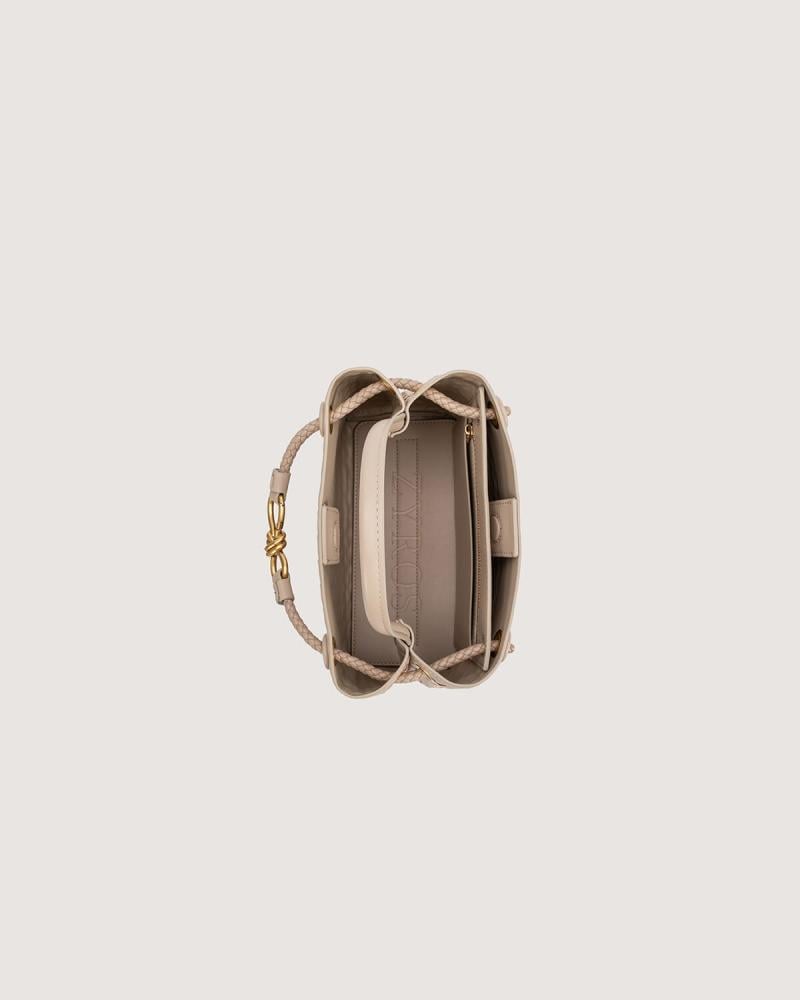 A large beige bag for all occasions.