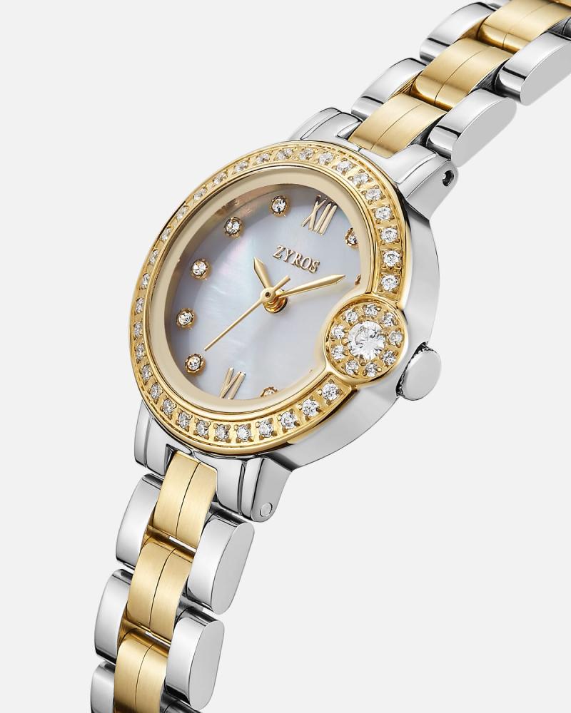 A simply elegant women's watch in gold and silver