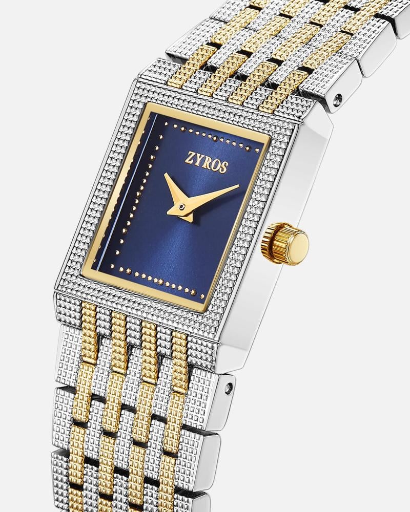 Women's steel watch in gold and silver