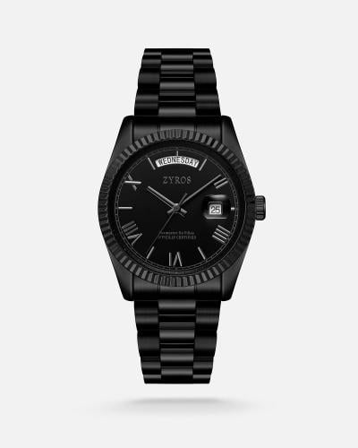 Majd Men's Steel Watch in Black