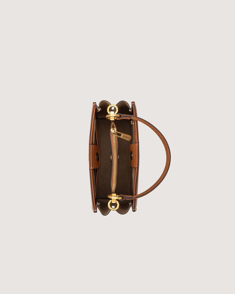 All-day bag in brown leather