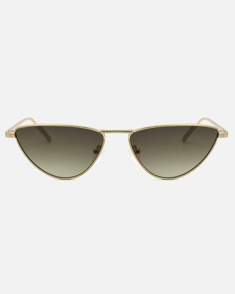 Unisex glasses with an eye-catching design in green
