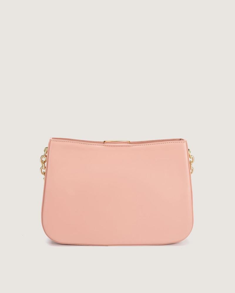 Elegant pink women's bag