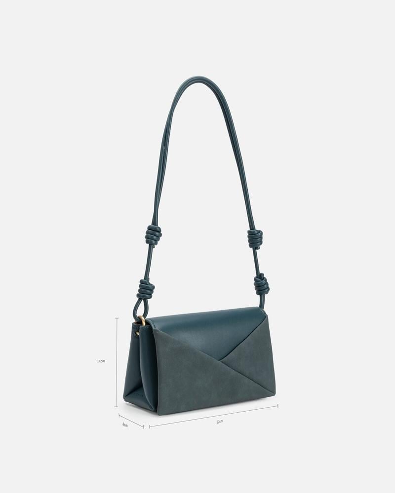 Women's bag with a modern and lightweight design in blue