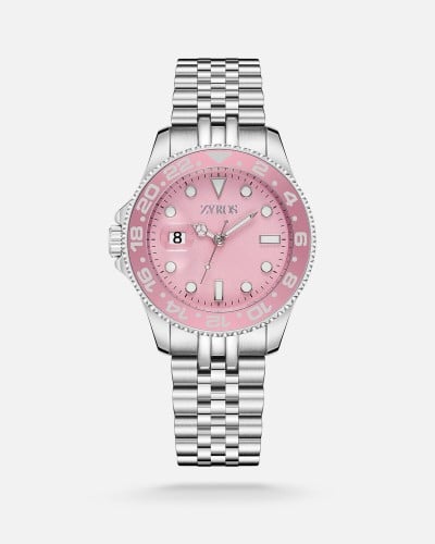 Classic women's watch in silver