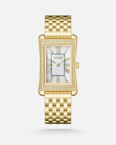 Women's gold-tone steel watch