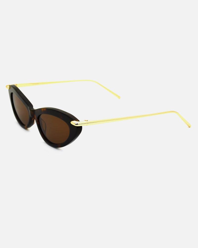 Women's Statement Sunglasses Brown