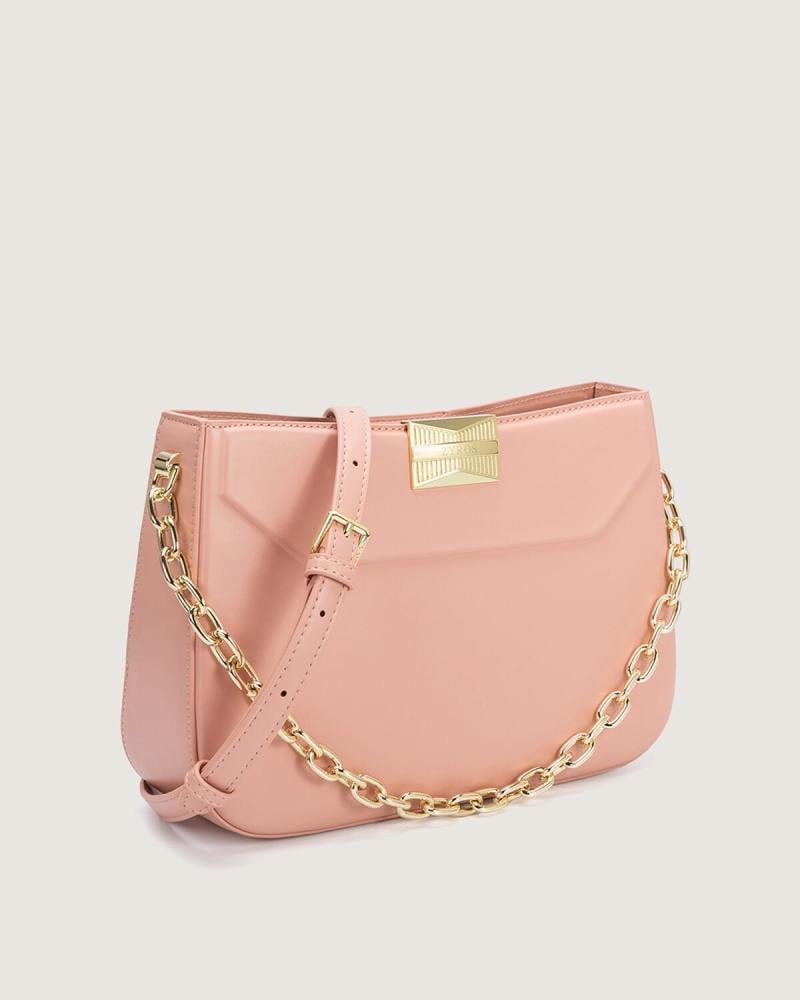 Elegant pink women's bag