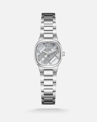 Royal women's watch with a modern elegance in silver color