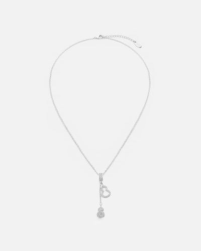 Elegant women's necklace in silver