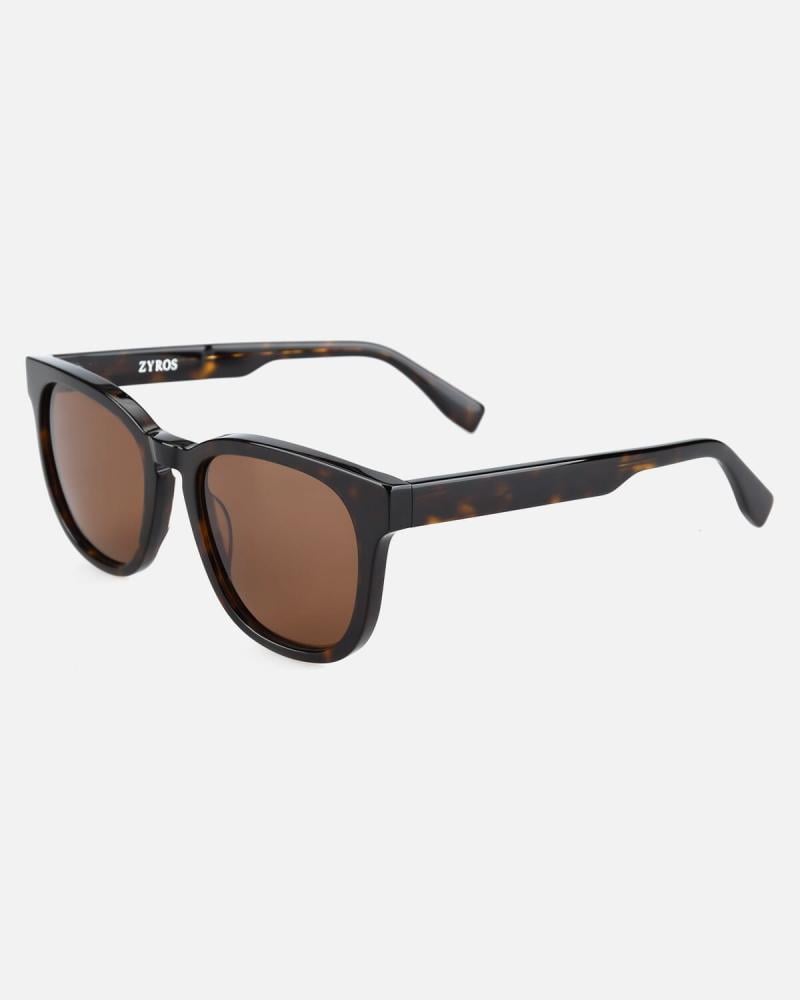 Classic Wide Sunglasses Brown