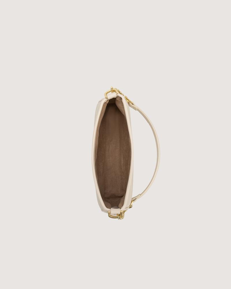 Small women's bag in beige