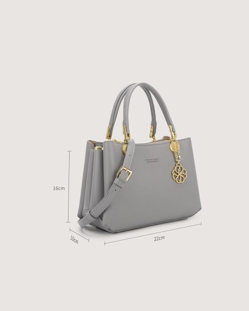 Medium-sized women's bag in gray