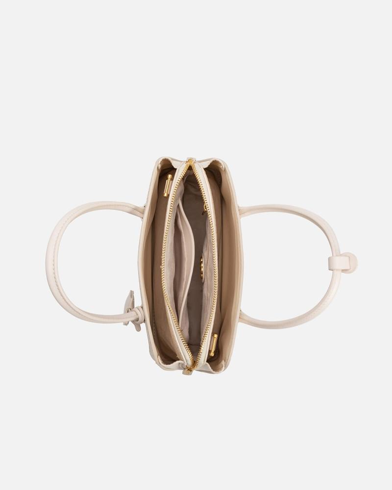 Classic women's bag in beige