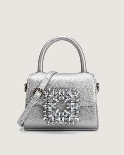 Women's bag for special occasions in silver