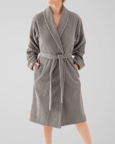 Warm gray bathrobe اختر المقاس:(M)