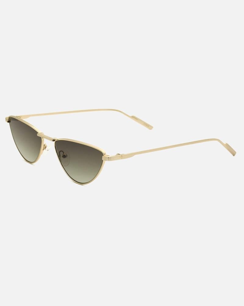 Unisex glasses with an eye-catching design in green