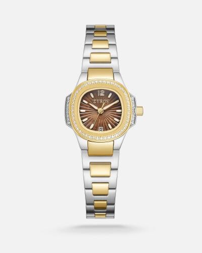 Sohab women's watch in gold and silver
