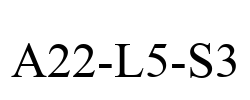 A22-L5-S3