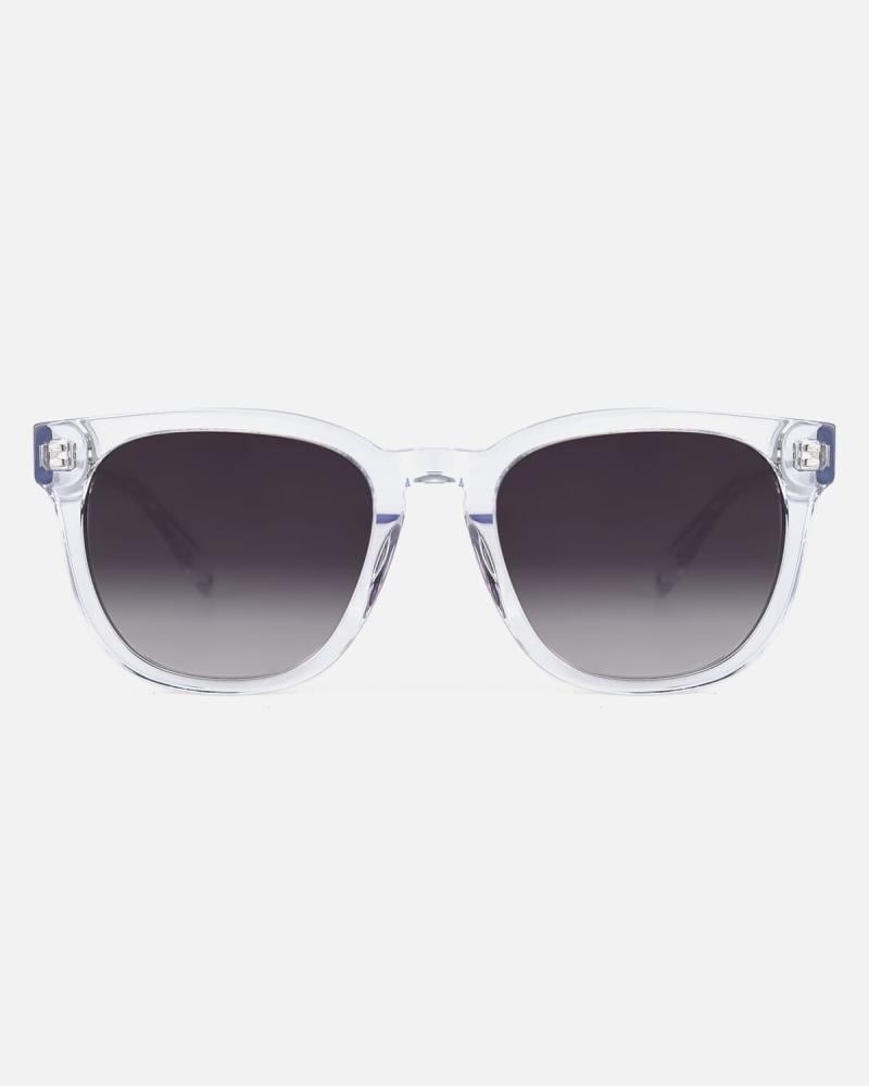 Classic Wide Sunglasses Transparent