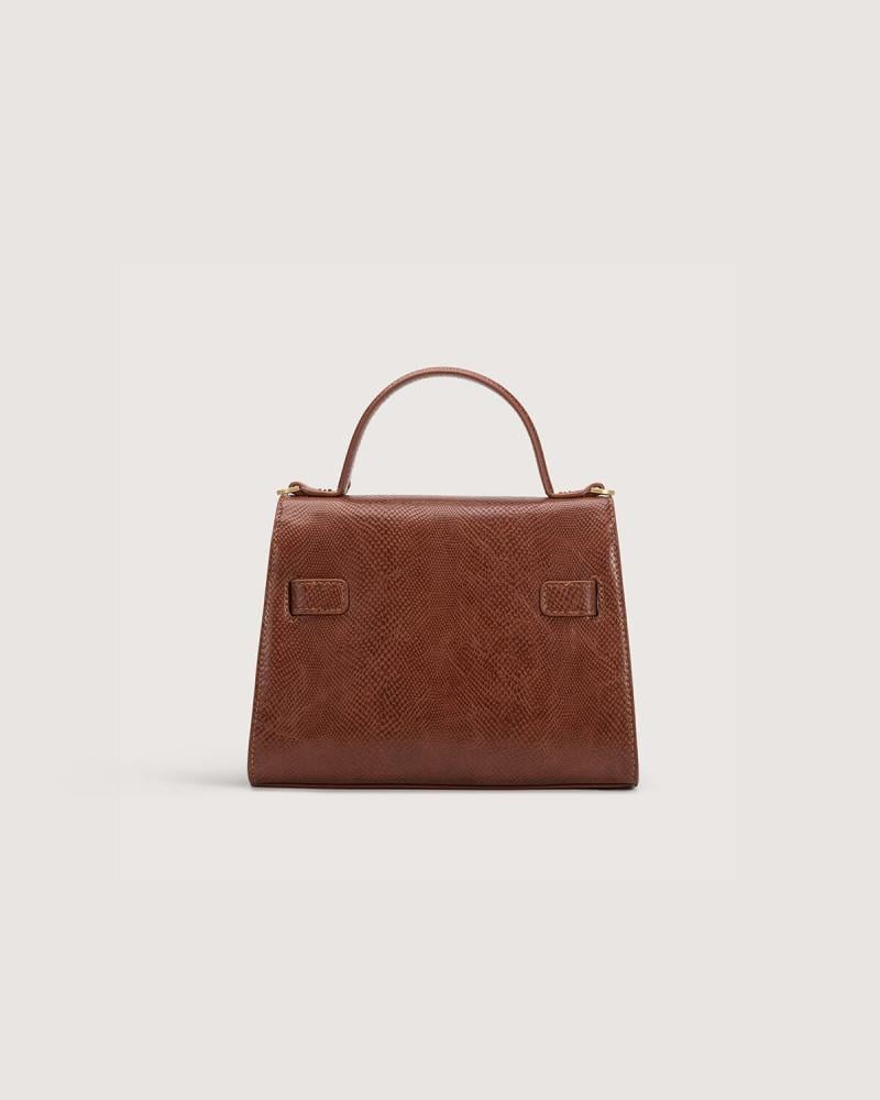 A medium-sized brown bag for everyday use