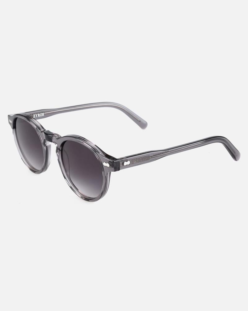 Round Lens Sunglasses Gray