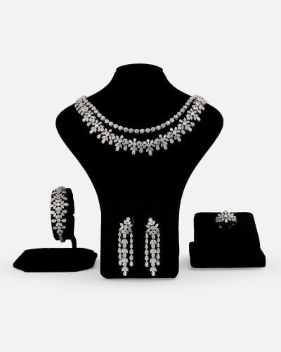 Royal silver women's set