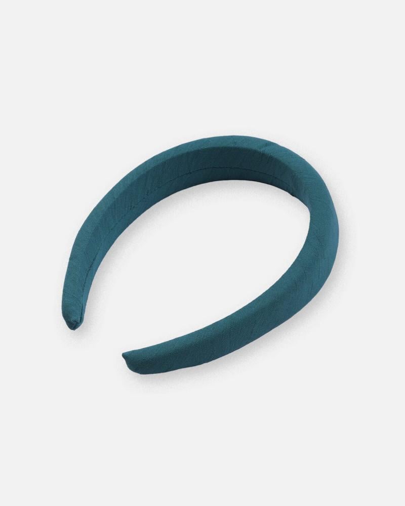 طوق شعر بتصميم أنيق باللون الأخضر