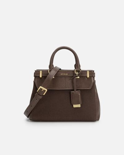 Luxury bag with a spacious design in brown