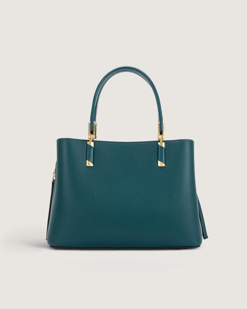 Women's medium-sized bag in green