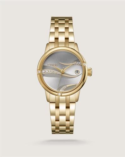 Mouj women's watch in gold steel