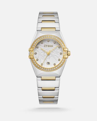 Lightning women's watch in gold and silver