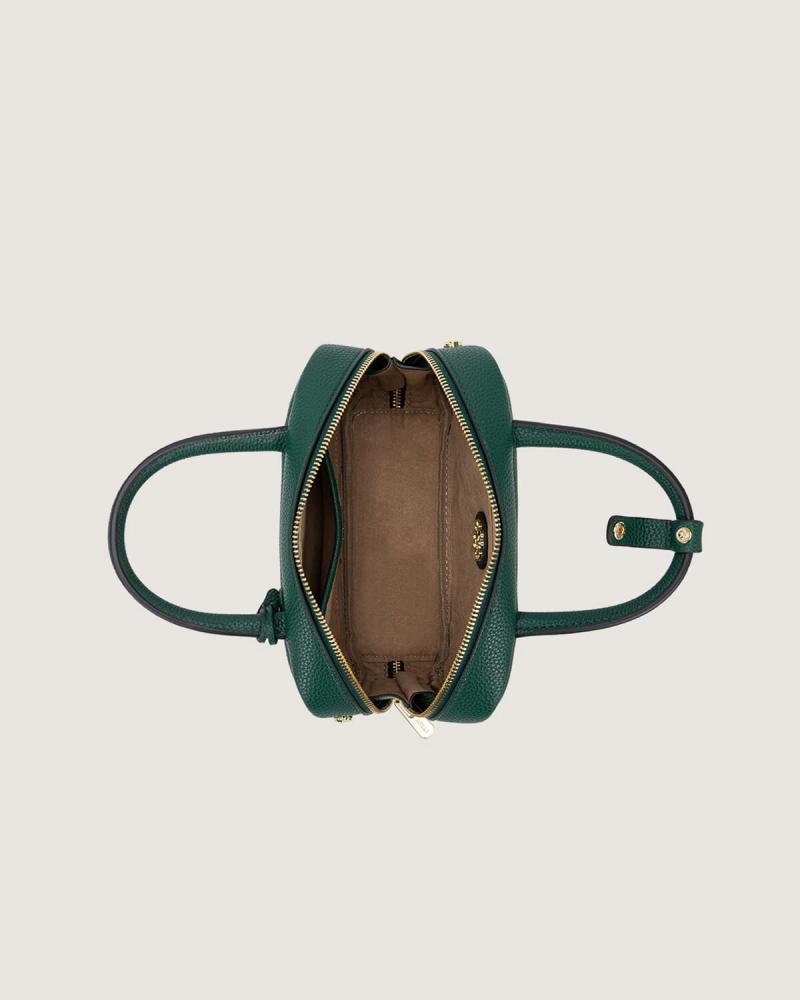 Small women's handbag in green