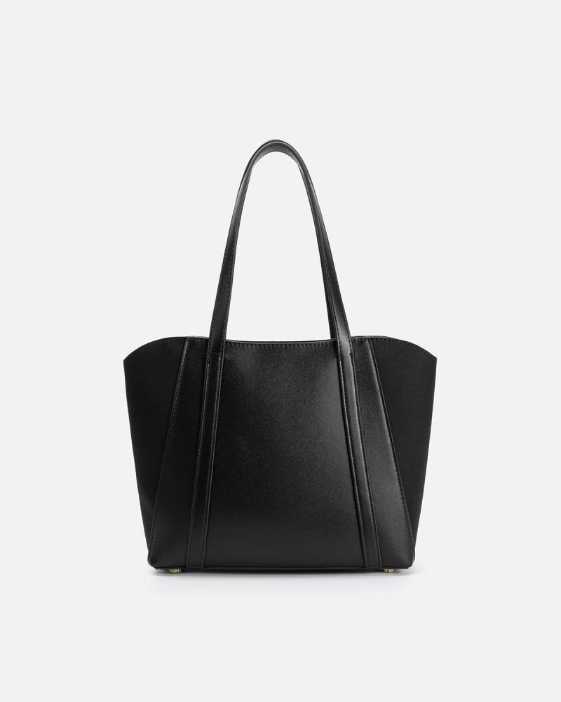 A stylish black bag