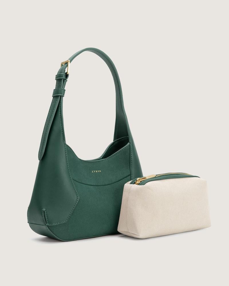 Women's bag suitable for everyday wear in green