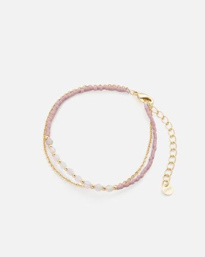 Women's bracelet in gold and rose gold