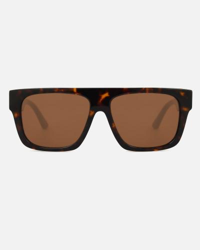 Women's Elegant Design Sunglasses Patterned Brown