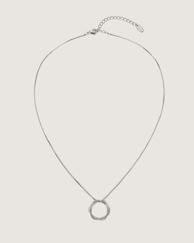 Women's necklace for an elegant presence in silver