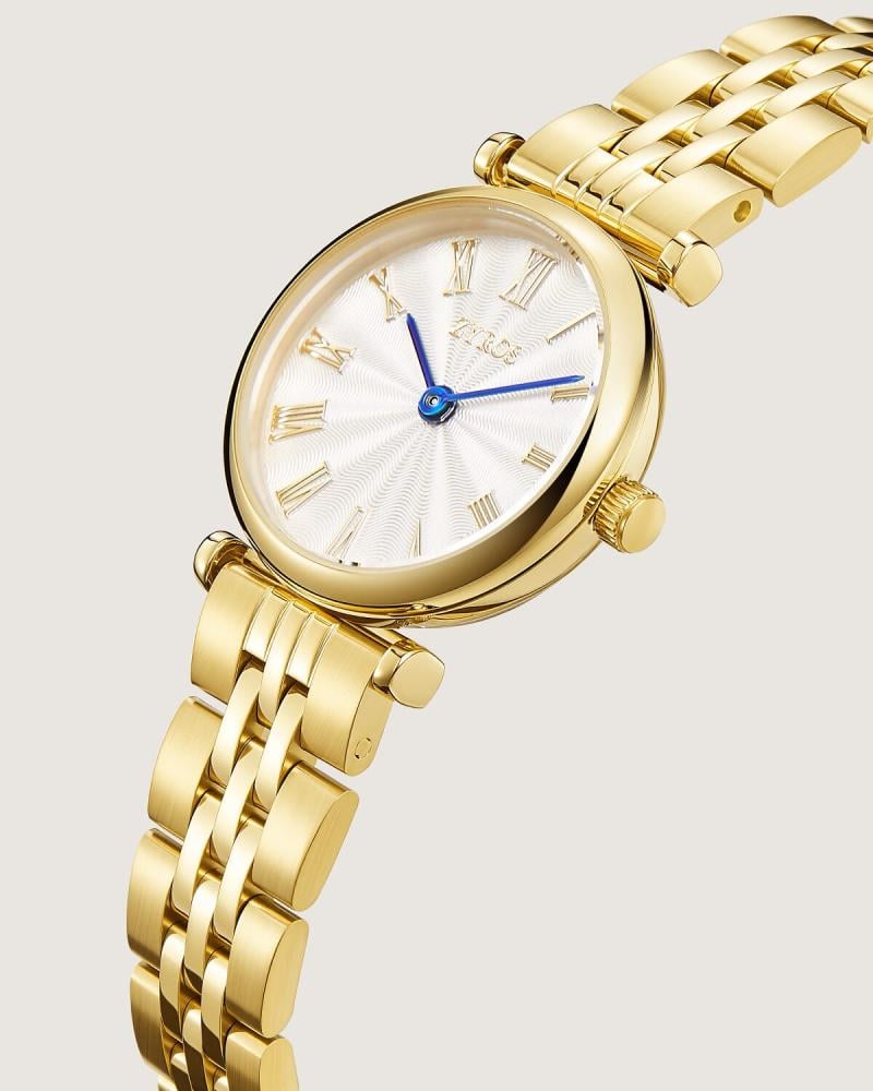 Women's Leadership Watch, Steel, Gold Color