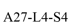 A27-L4-S4 A27-L4-S4