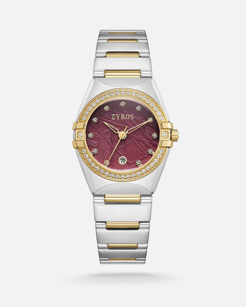 Lightning women's watch in gold and silver