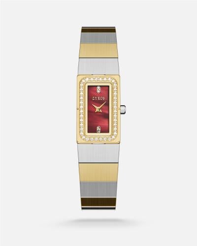 Sea women's steel watch in gold and silver