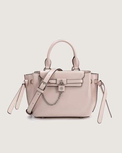 Classic pink women's bag