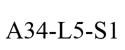 A34-L5-S1